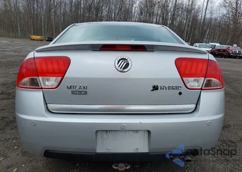 2010 Mercury Milan Hybrid from USA, damaged, VIN 3MEDM0L38AR660170